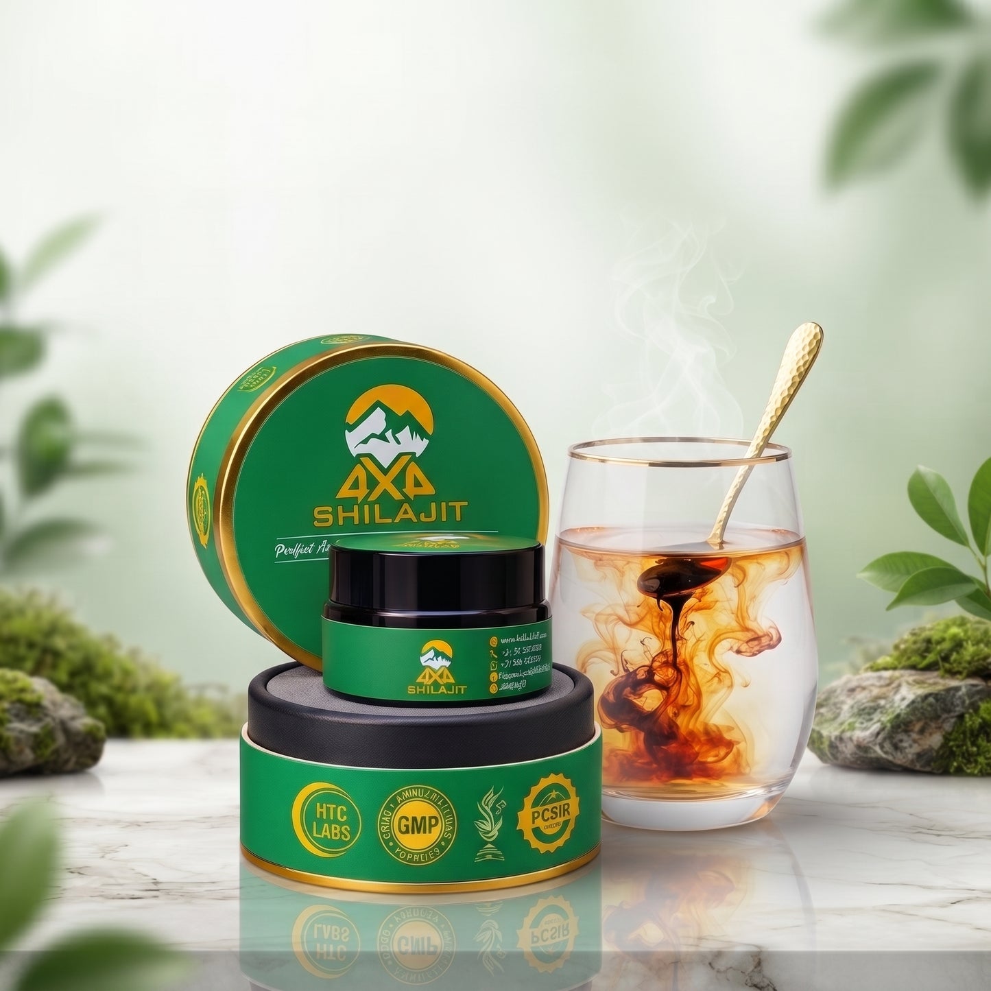 4x4 Pure Himalayan Shilajit Resin – 30g